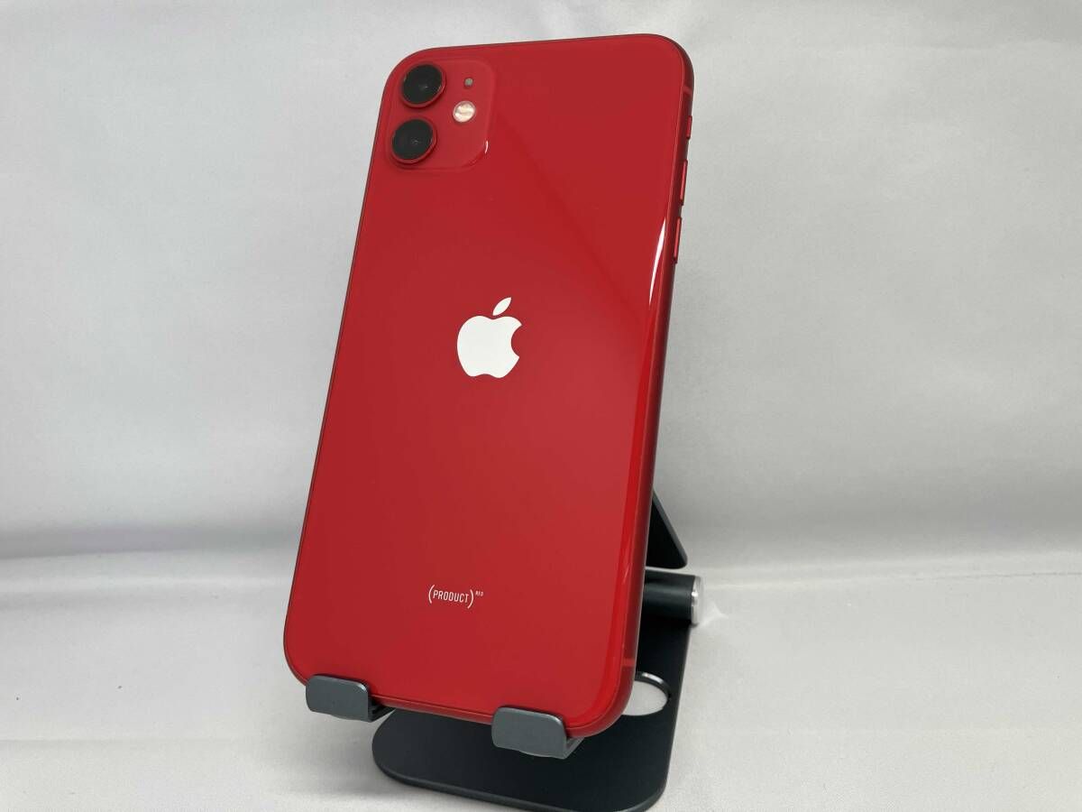 au SIMロックなし MWM 32 J A iPhone 11 128 GB レッド