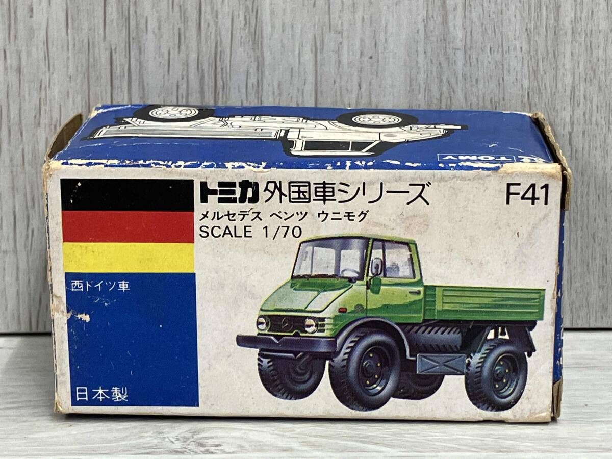 トミカ 外国車シリーズ メルセデス ベンツ ウニモグ SCALE 1/70 - メルカリ