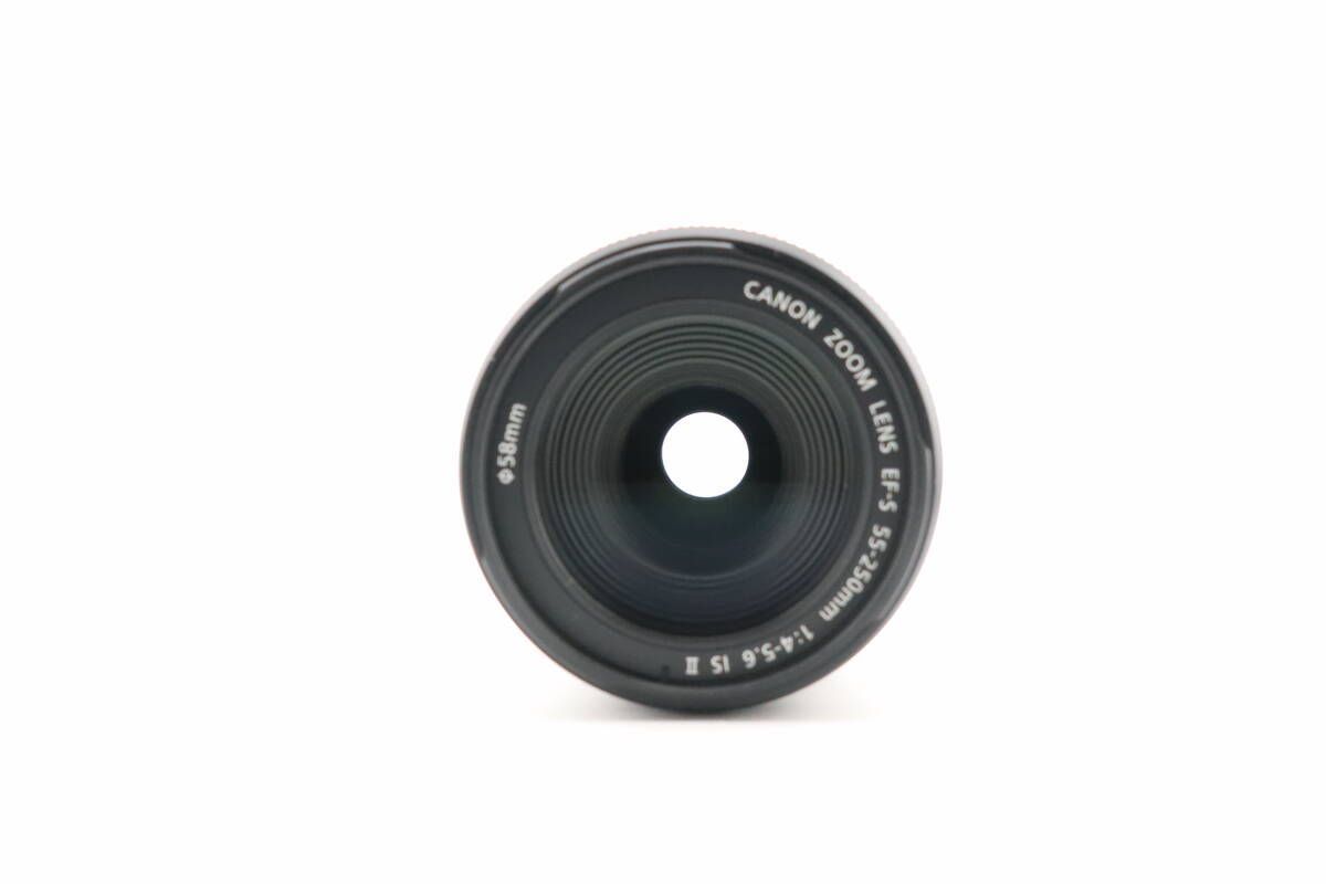 上品 キヤノン CANON EF S 55 250 mm F 4 5 6 IS II W 1248＃3922