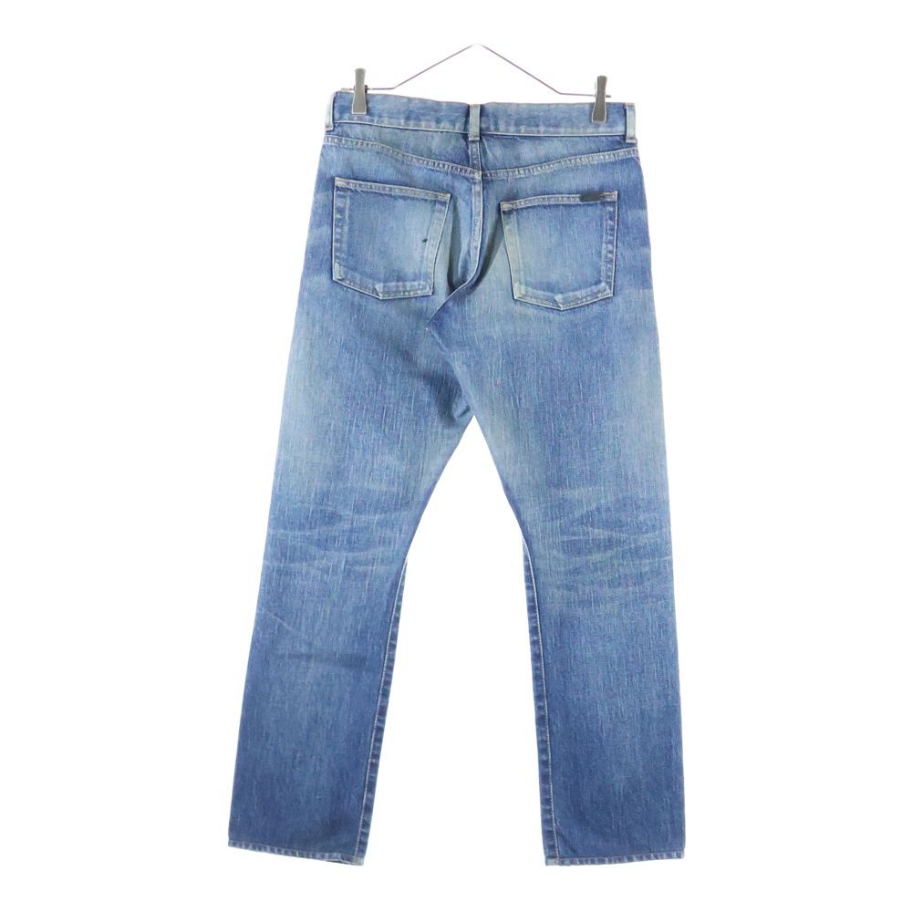 SAINT LAURENT PARIS (サンローランパリ) 20AW STRAIGHT JEANS ロゴ