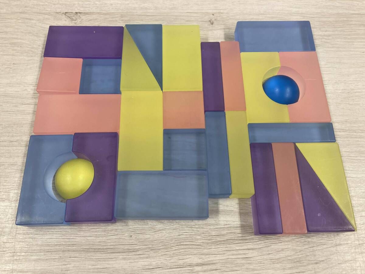 デュシマ社 Lumi ブロック アクリル積木 パステルカラー