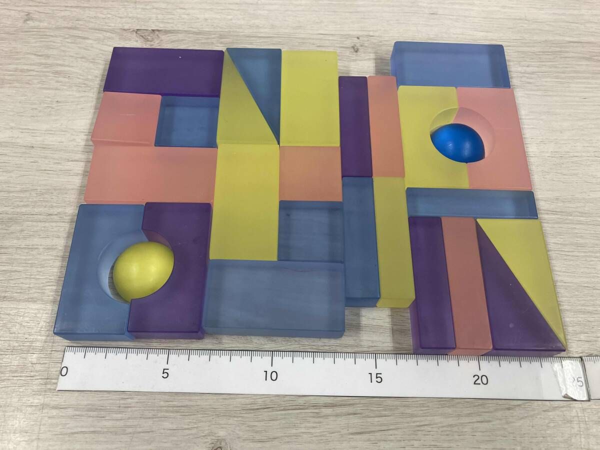 デュシマ社 Lumi ブロック アクリル積木 パステル