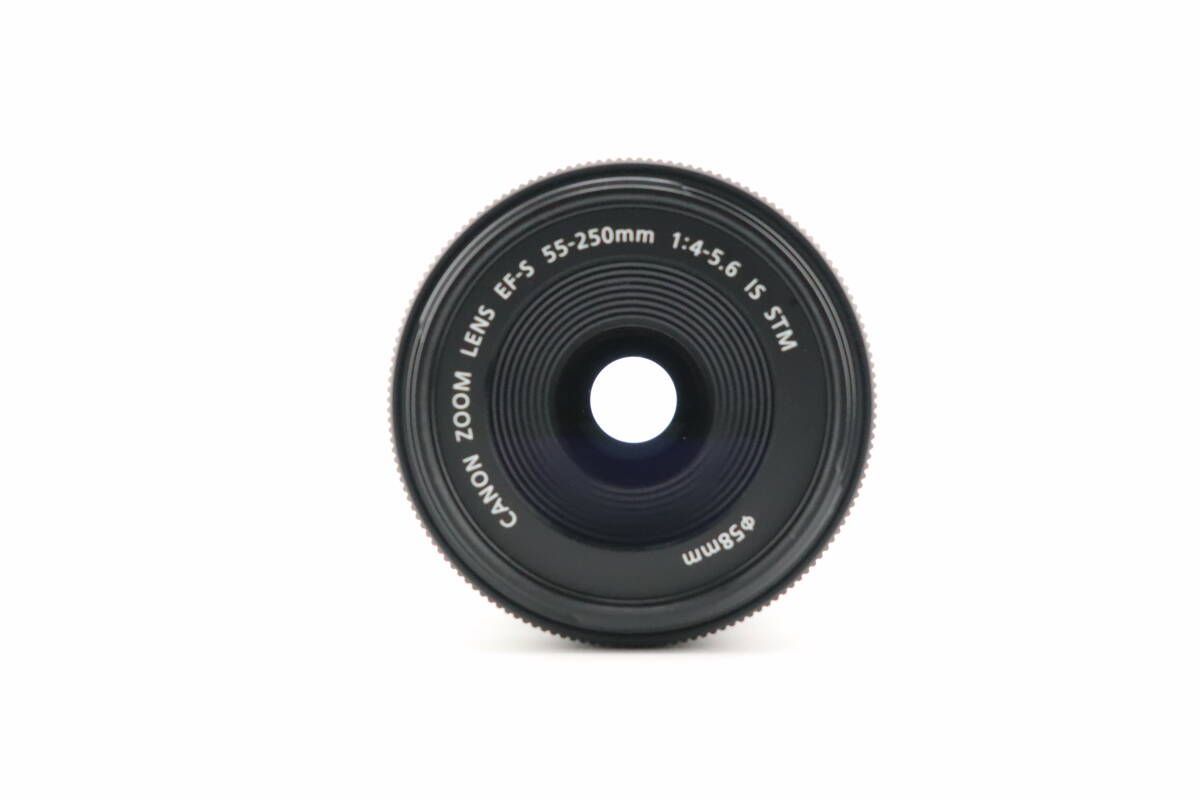 上品 キヤノン CANON EF S 55 250 mm F 4 5 6 IS STM W 1212＃3923