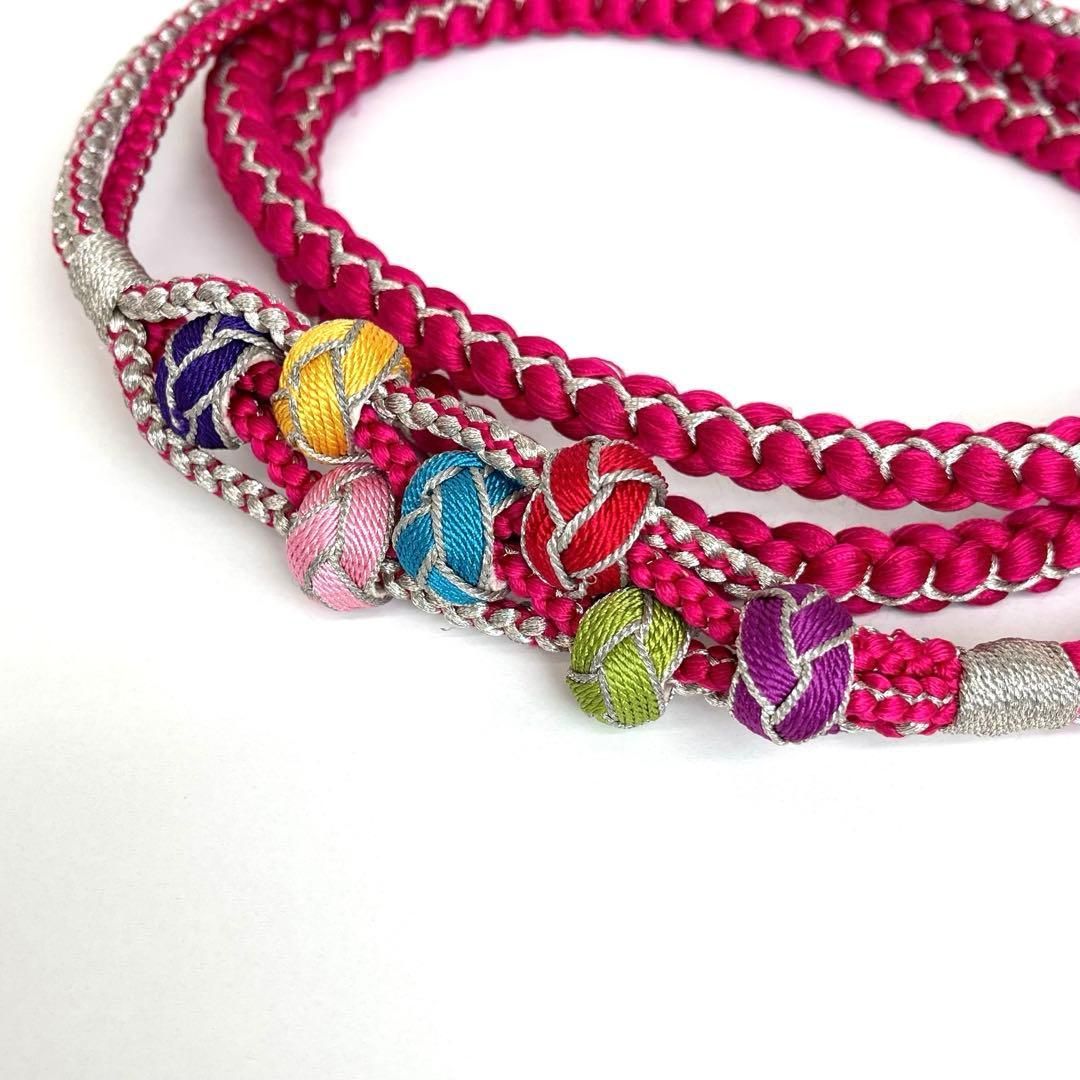 着物と帯 時流 O 251013 t◆振袖用 総絞り帯揚げ-帯締めセット◆正絹