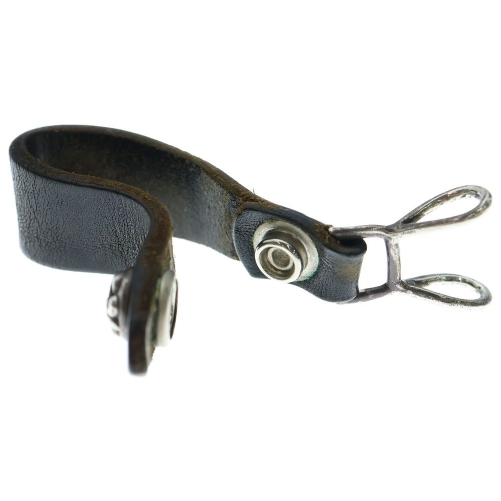 CHROME HEARTS (クロムハーツ) BELT LOOP BSフレアボタンレザーベルト
