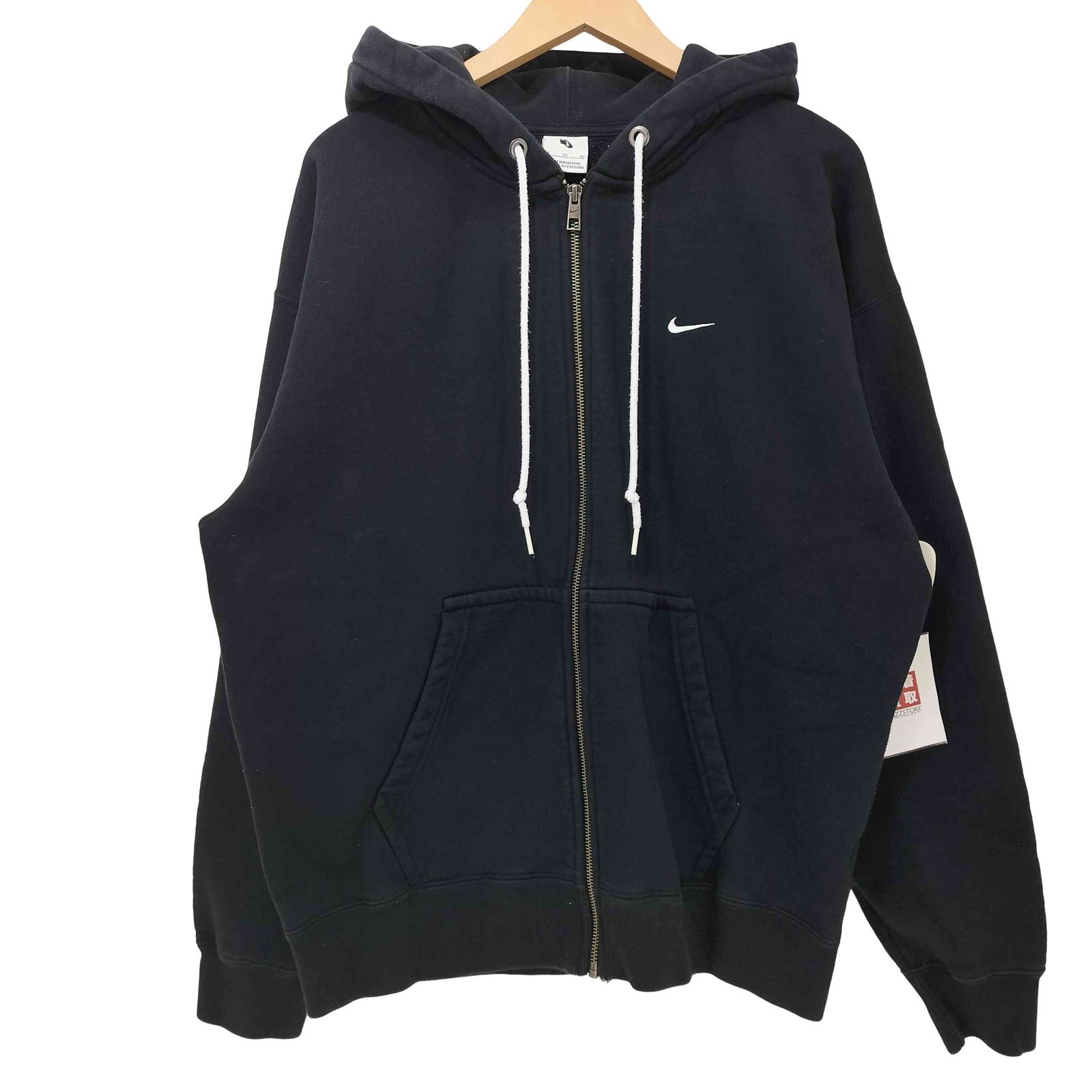 AS SWSH M NK SOLO NIKE ソロ スウッシュ ナイキ HW &frasl; TOP BB QZ FLC PUFFER&frasl;ジャケット&frasl;XL&frasl;ナイロン&frasl;BLK&frasl;FB7853-010&frasl;&frasl;