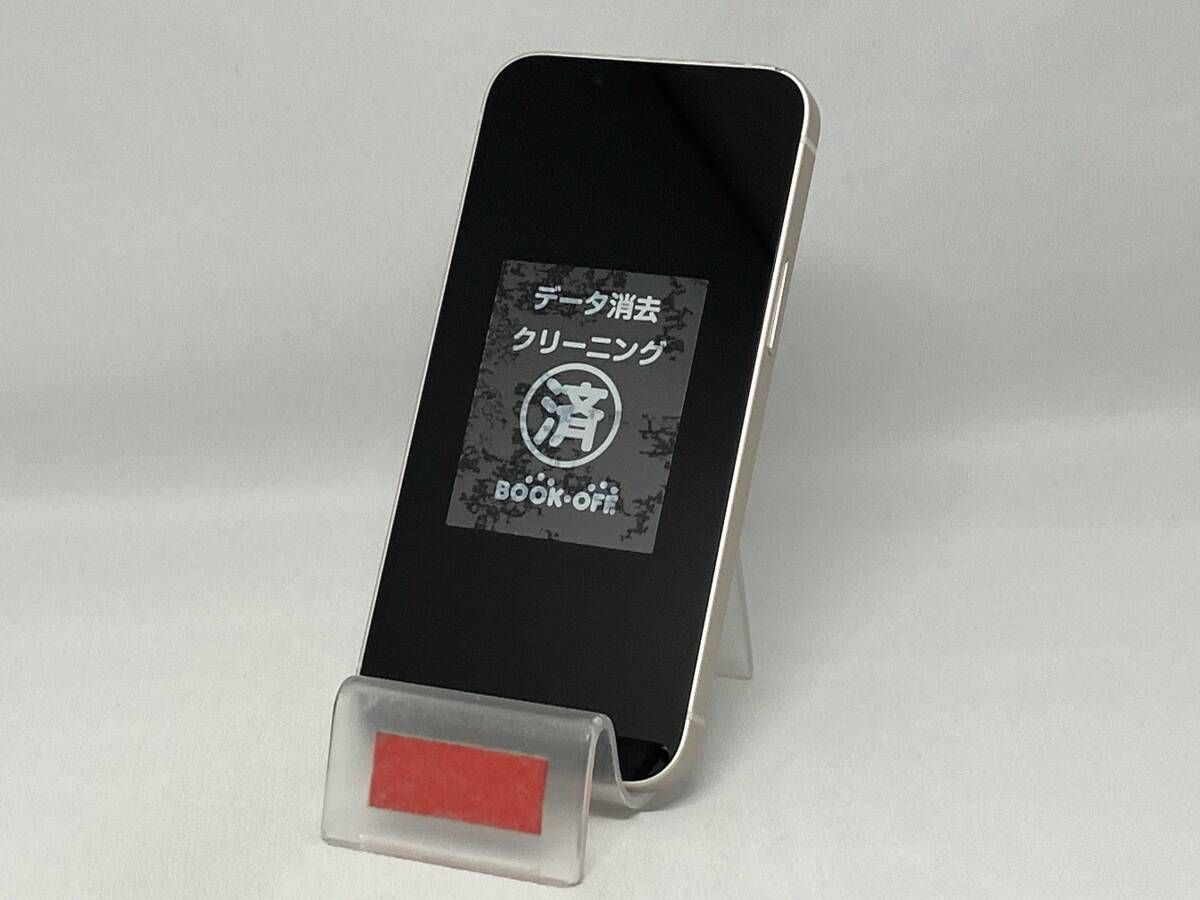 au SIMロックなし MLJE 3 J A iPhone 13 mini 128 GB スターライト