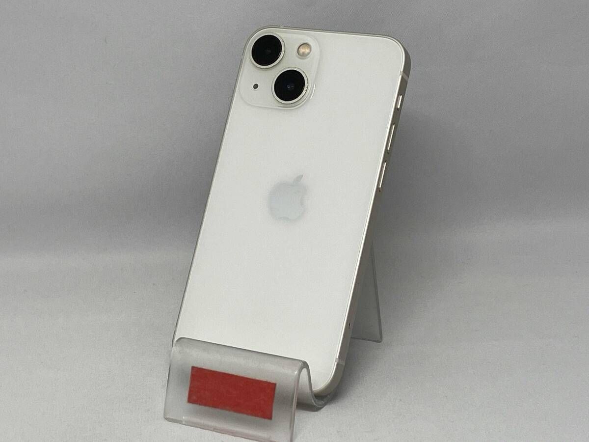 au SIMロックなし MLJE 3 J|A iPhone 13 mini 128 GB スターライト