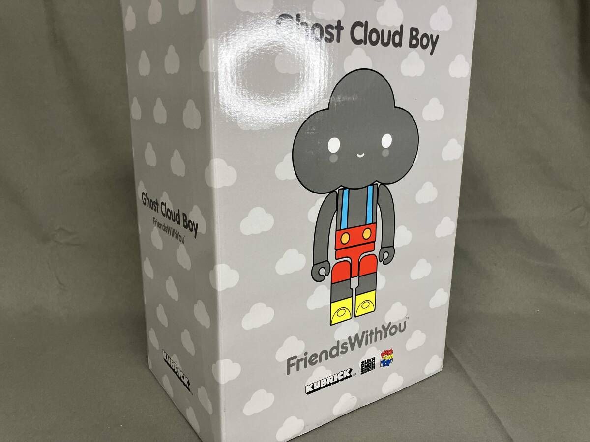 メディコム･トイ FriendsWithYou ｢Little Cloud Boy｣ Grey 400% KUBRICK