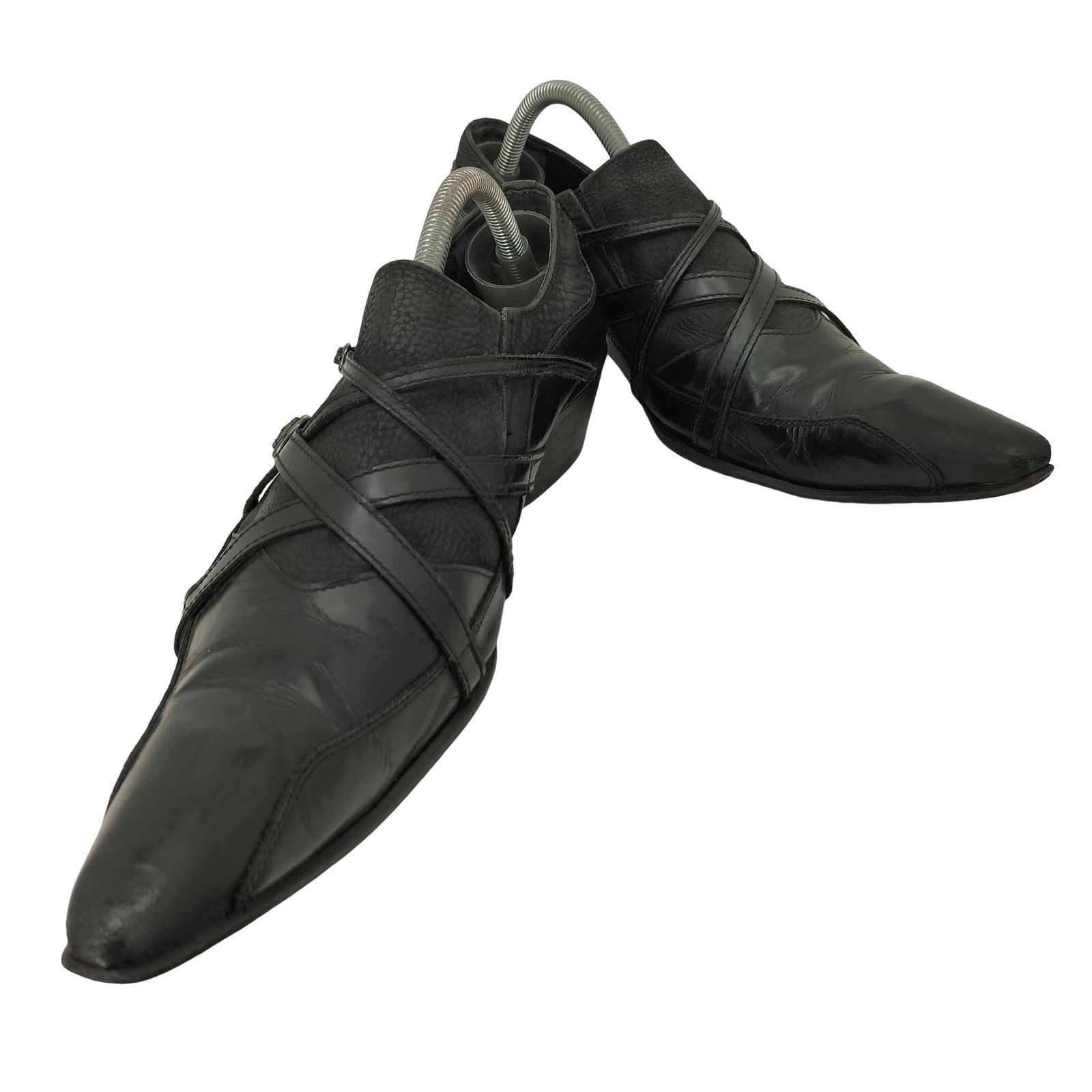 トルネードマート TORNADO MART 00 s ベルテッドデザイン ポインテッドトゥ ドレスシューズ JAPANESELABEL メンズ M