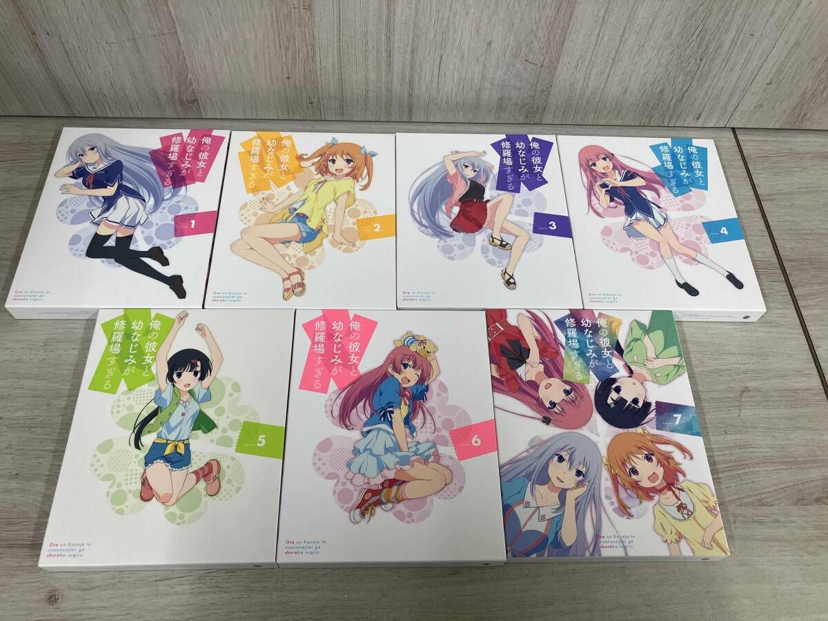 全7巻セット 俺の彼女と幼なじみが修羅場すぎる 1 7 完全生産 版 Blu ray Disc