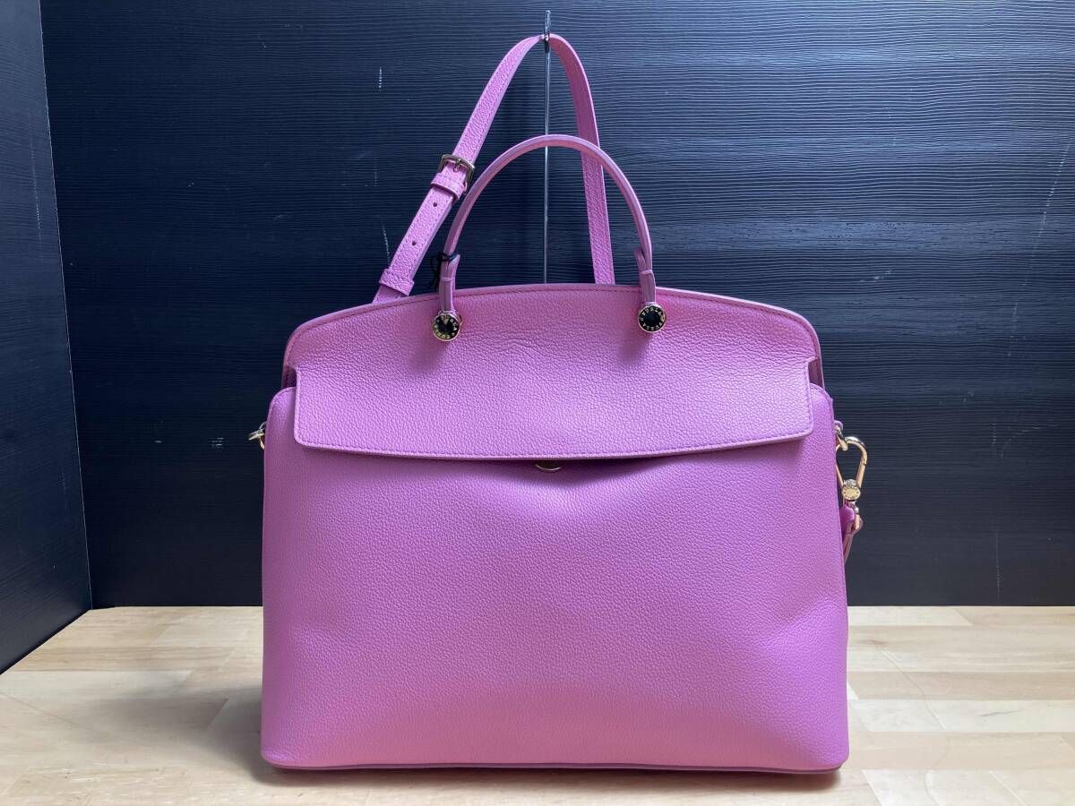 FURLA フルラ 2 WAY ショルダーバッグ マイパイパー ピンク