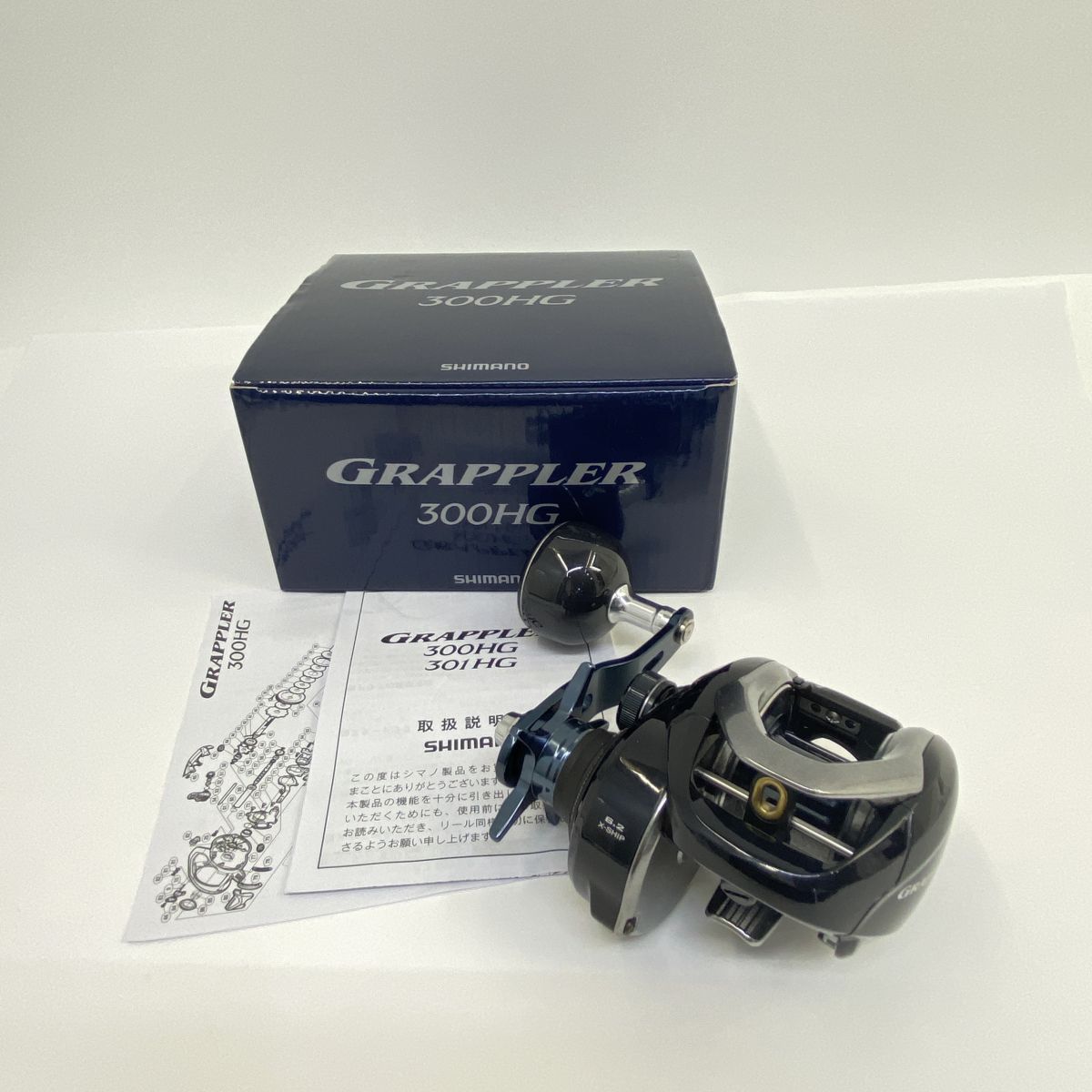SHIMANO シマノ 17 グラップラー 300 HG 03743 右ハンドル ベイトリール