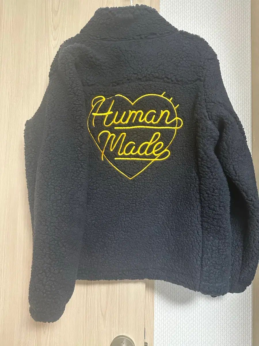 HUMAN MADE(ヒューマンメイド) ネイビー フリース ジャケット M - メルカリ