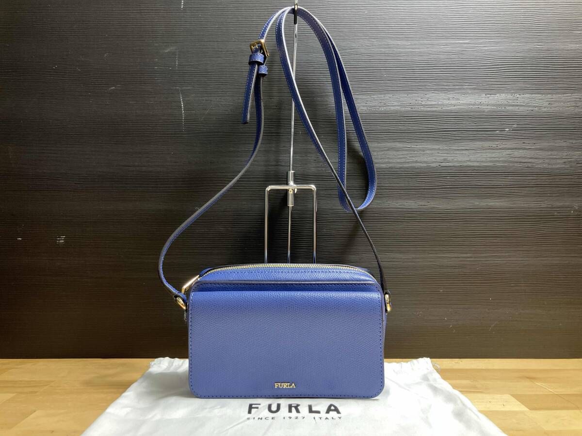 FURLA フルラ クロスボディバッグ ショルダーバッグ ブルー