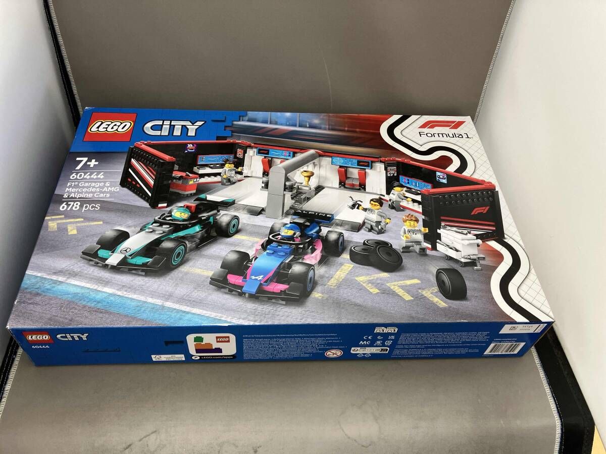 LEGO F 1 Mercedes-AMG - Alpine レースカーガレージ レゴ シティ 60444