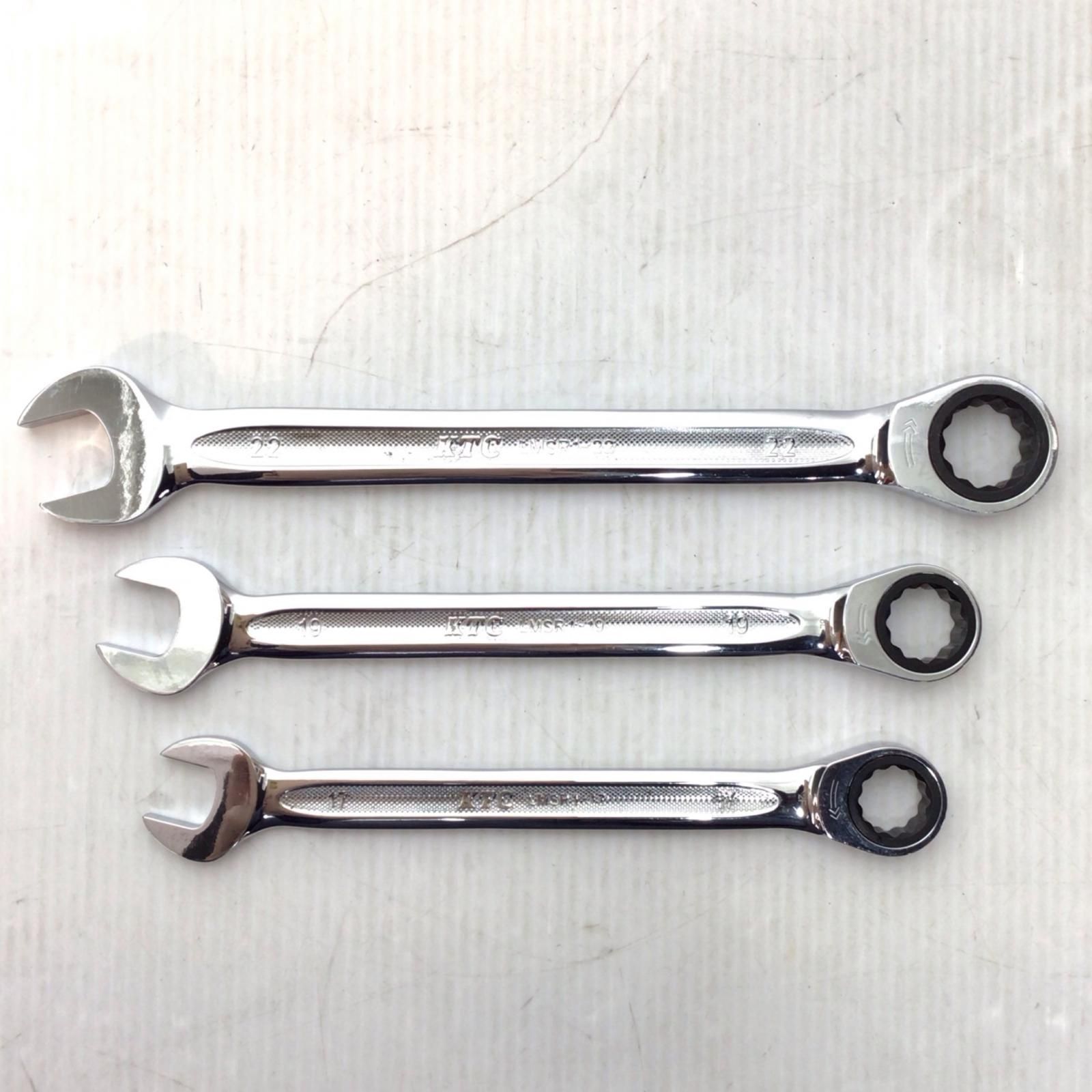 ラチェットコンビネーションレンチセット 程度B