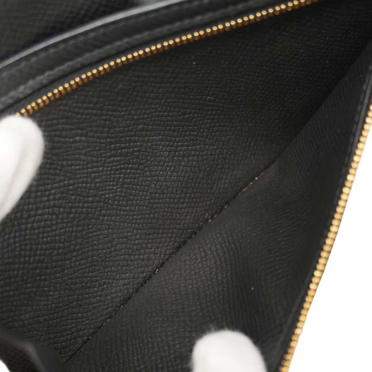 ☆SALE【5oe6017-h】エルメス 長財布 ベアンスフレ ヴォーエプソン