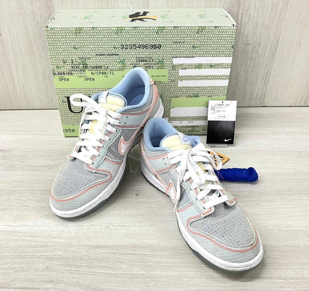 NIKE DUNK LOW×UNION/ナイキ ダンク ロー×ユニオン/スニーカー/DJ9 649