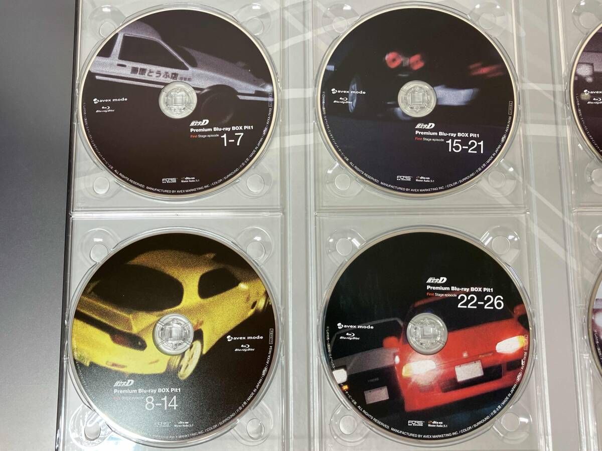 頭文字[イニシャル]D Premium Blu-ray BOX Pit1(Blu-ray Disc) 9枚組