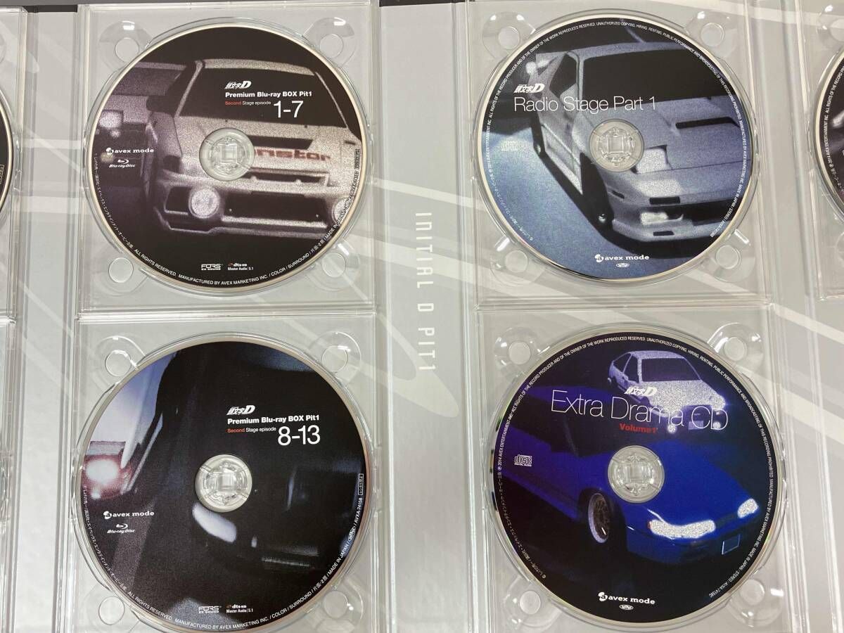 頭文字[イニシャル]D Premium Blu-ray BOX Pit1(Blu-ray Disc) 9枚組