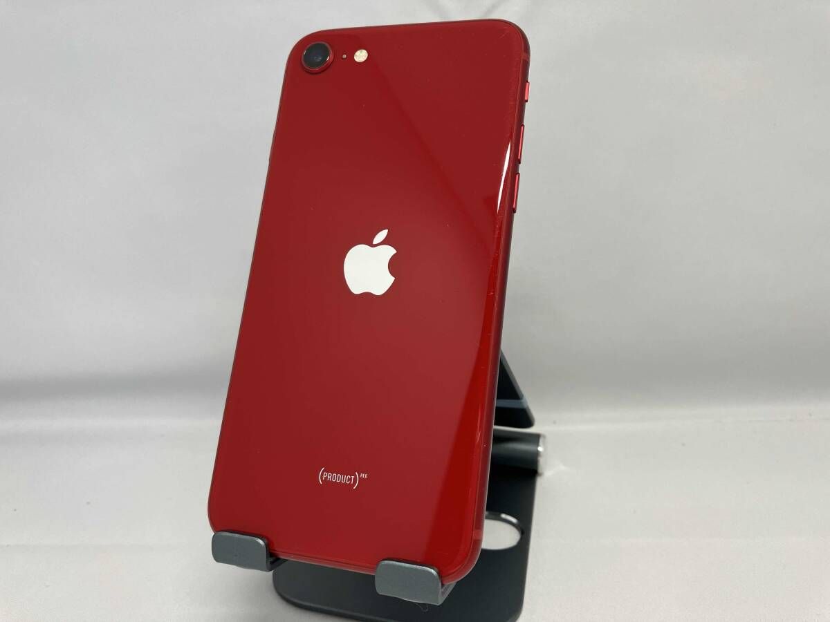 SoftBank SIMロックなし MMYE 3 J|A iPhone SE 第3世代 64 GB レッド