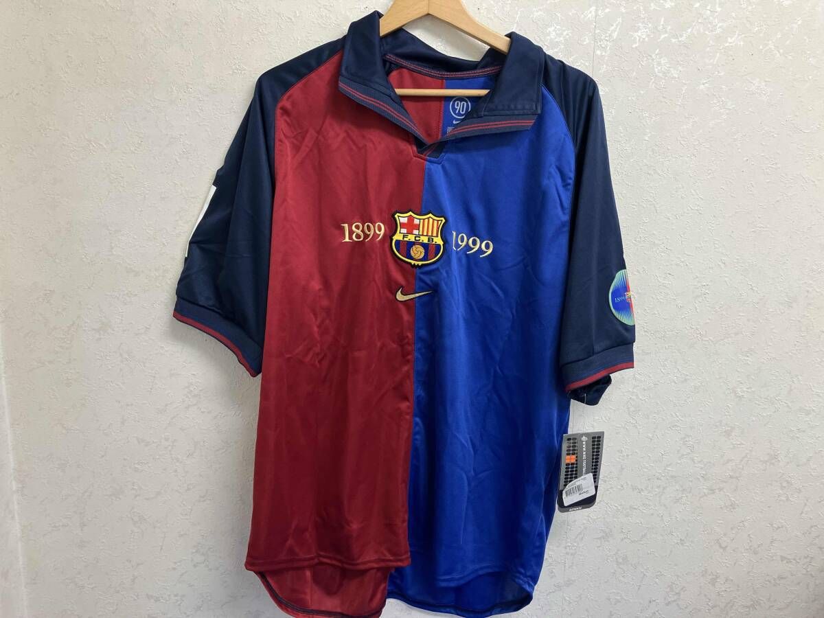 NIKE バルセロナ 100周年|フィーゴ 半袖ポロシャツ サイズM