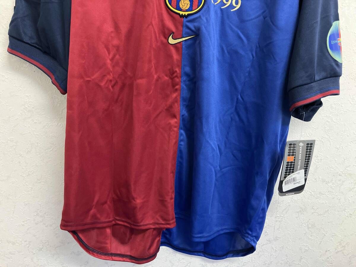  NIKE バルセロナ 100周年 フィーゴ 半袖ポロシャツ サイズM その他 小物