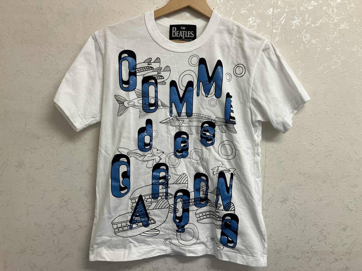 THE BEATLES COMME des GARCONS 半袖Tシャツ サイズM