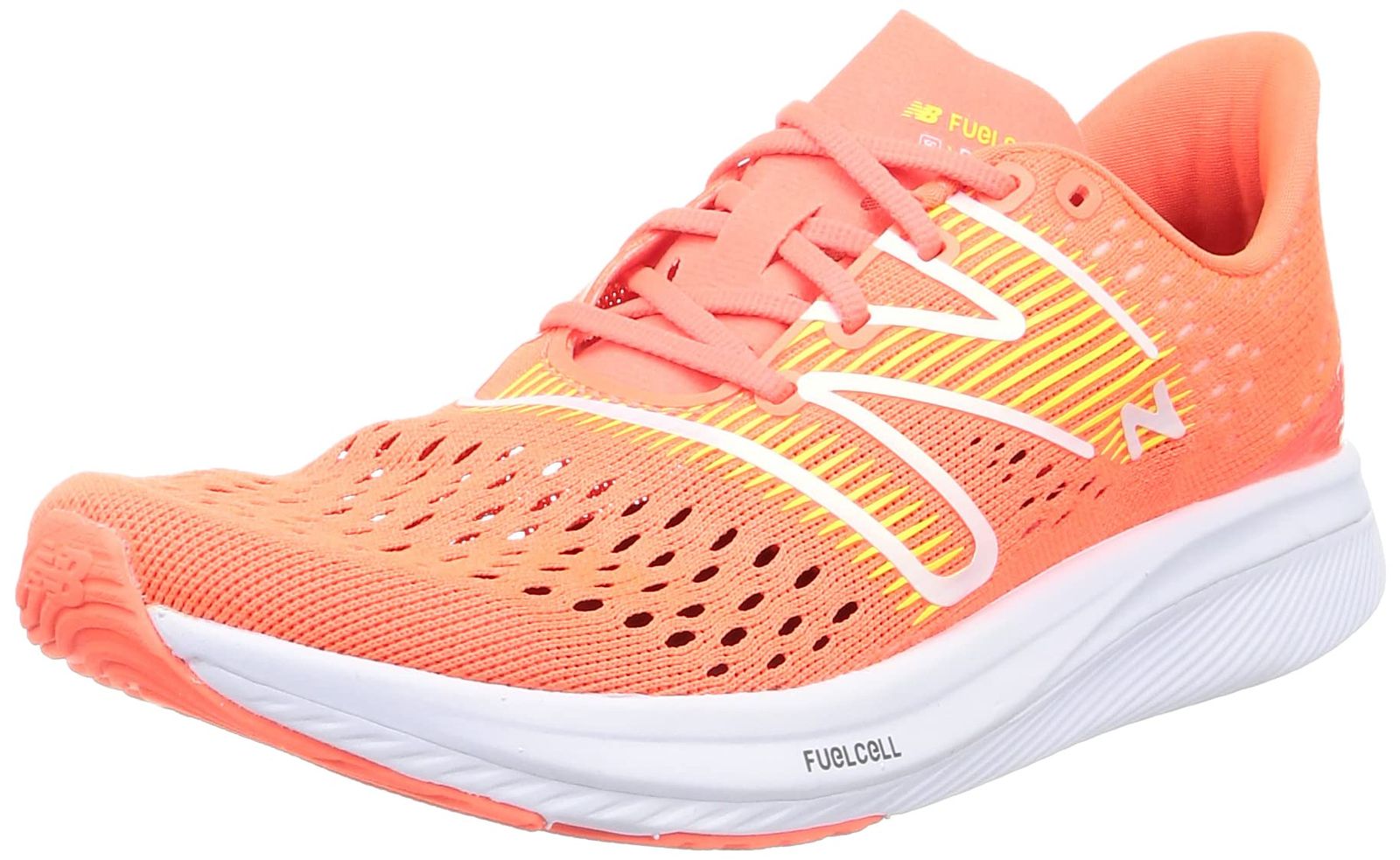 ニュー ンス ランニングシューズ FUEL CELL SuperComp Pacer ペーサー 薄底 カーボン CC オレンジ 25.0 cm B