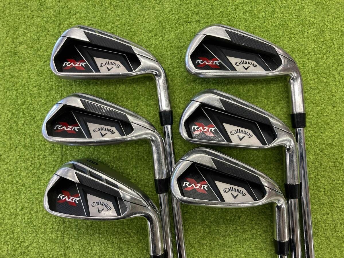 Callawayキャロウェイ RAZR X アイアンセット N S フレックスS 6本セット
