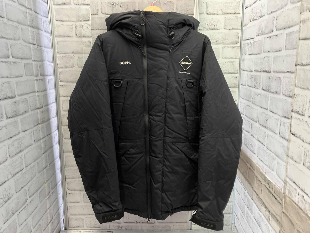 F.C.R.B.  / (F.C.Real Bristol)  / FCRB-212028 / DOWN BENCH PARKA / エフシーレアル ブリストル / ダウンジャケット / Black / Lサイズ