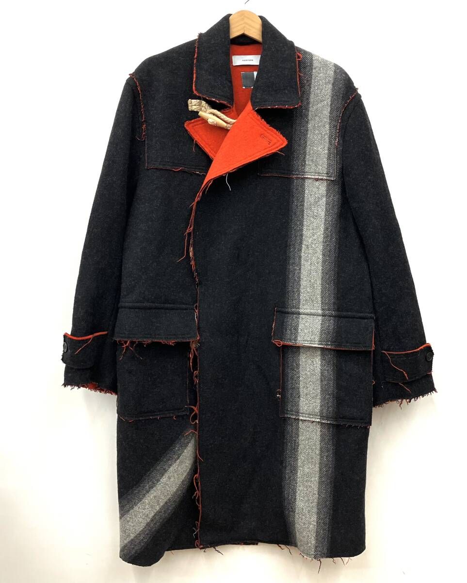 facetasm ダッフルコート FACETASM（ファセッタズム）の「ORTEGA PATCHWORK DUFFLE COAT