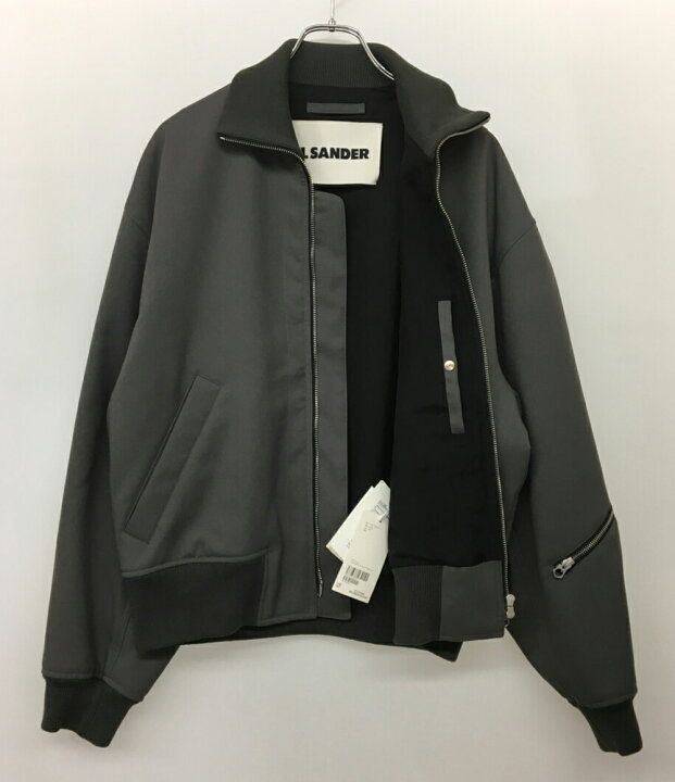 新品 JIL SANDAR グレー ボンバージャケット サイズ50 新品 JIL SANDAR グレー ボンバージャケット サイズ50 メンズ