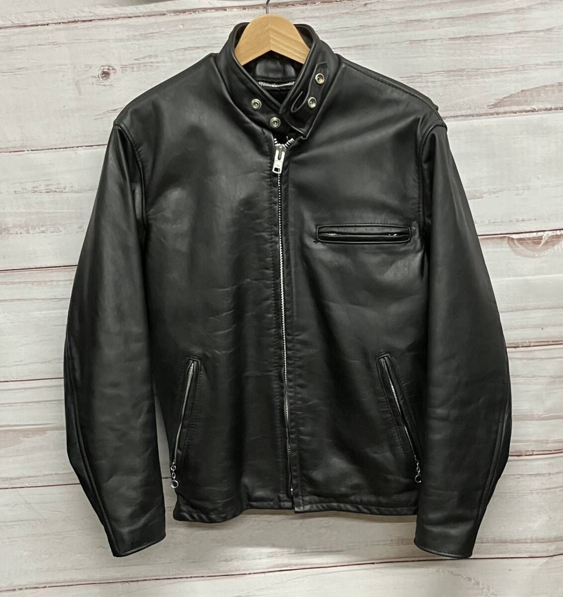 SCHOTT ショット シングルライダース 2263 032 641 36メンズサイズS