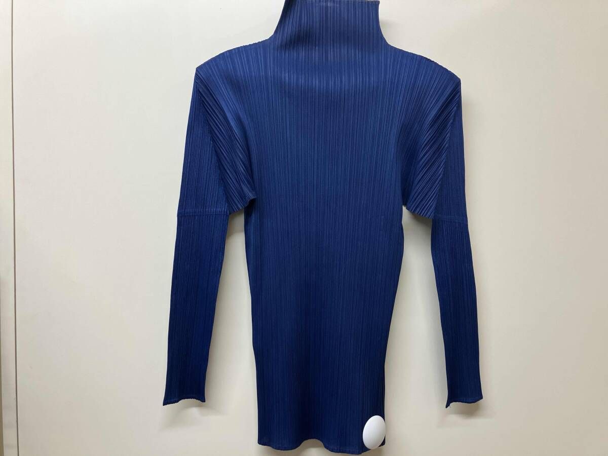 PLEATS PLEASE PP53-JK404/プリーツ加工/ボトルネック カットソー 長袖 