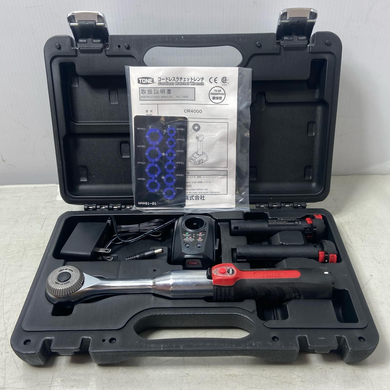 ΦΦTONE トネ 電動ラチェットハンドル CR 4000 長期保管品