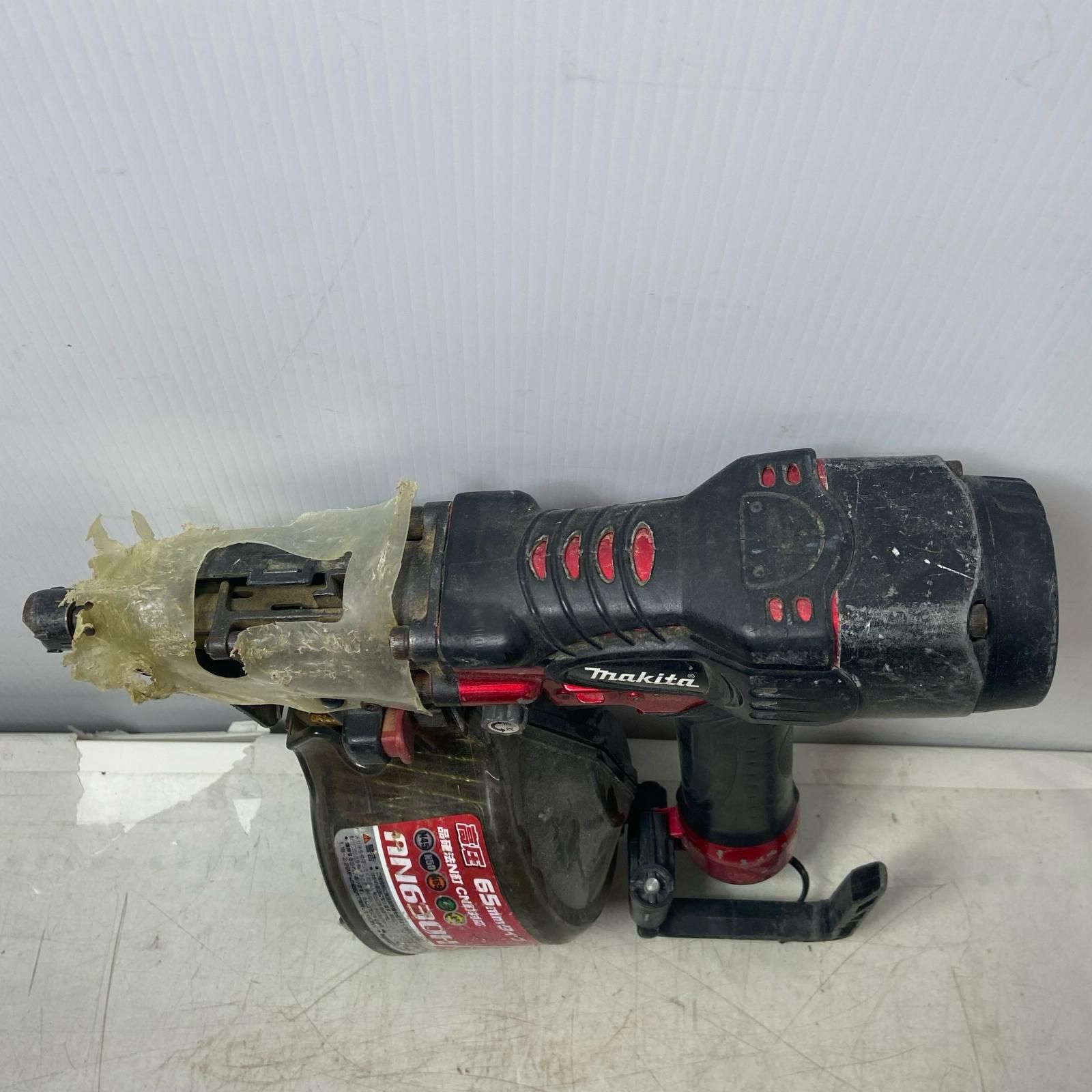  ΦΦMAKITA マキタ 65 mm高圧エア釘打 AN 630 H レッド 釘打機 エアーツール