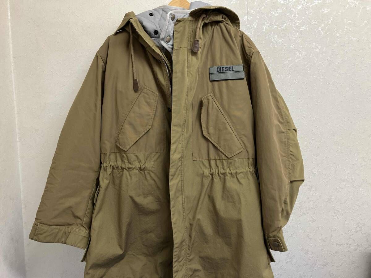 DIESEL ディーゼル モッズコート A03051-W-MILES-0LCAE サイズXS