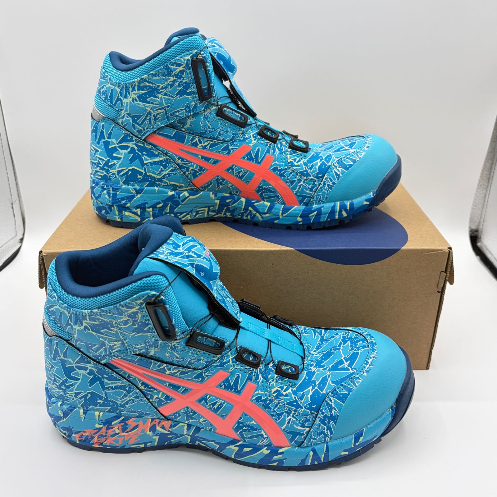 【新品未使用】ウィンジョブ®CP304 magma 28 ウィンジョブCP304 BOA MAGMA安全靴 28 asics アシックス
