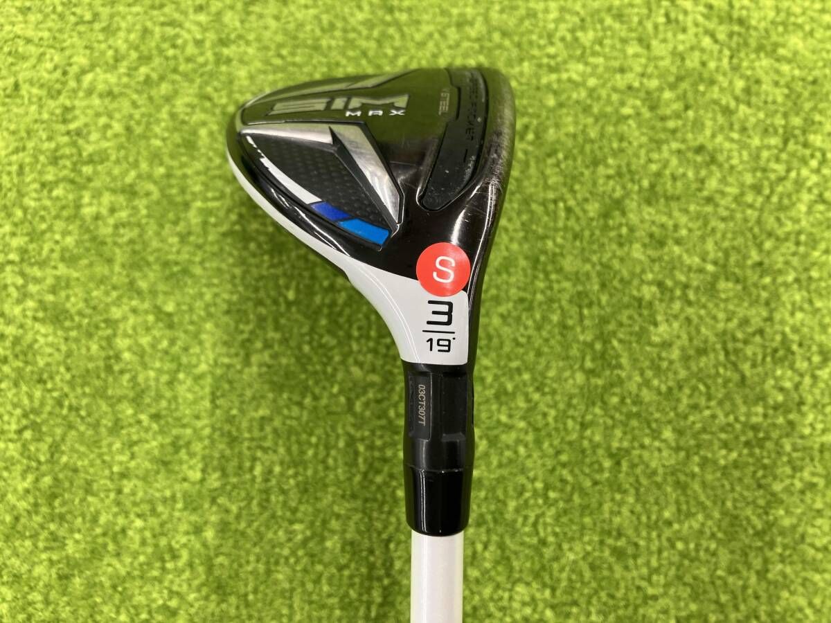 テーラーメイド SiM MAX ユーティリティ 19° MCH 60 フレックスS