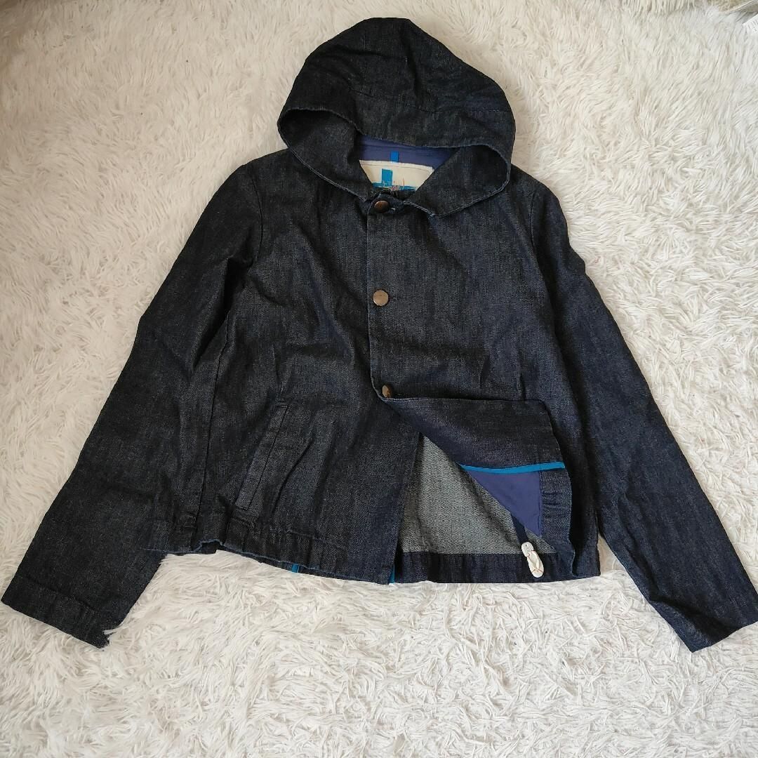 vm ヴーム デニム フードジャケット インディゴ パラスパレス系