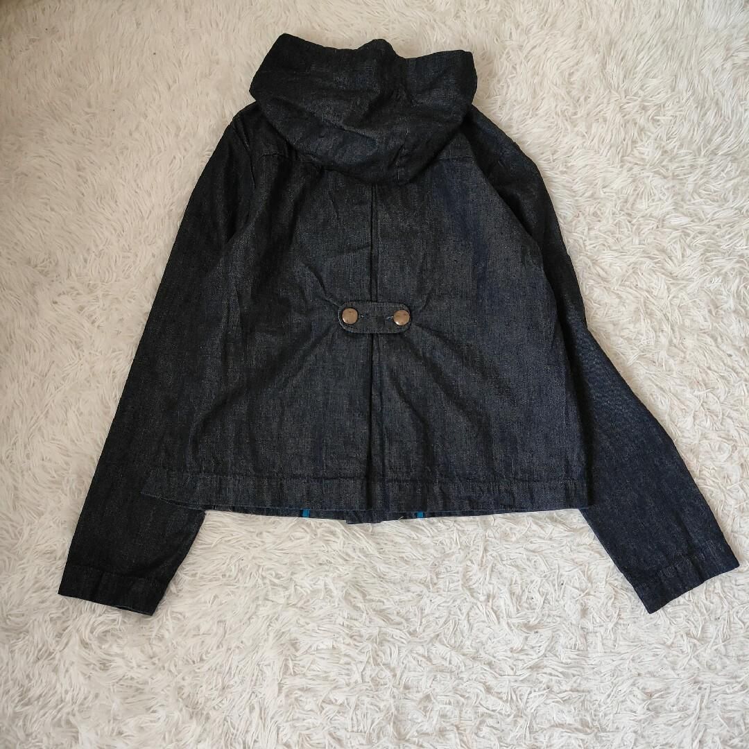 美品】vm ヴーム デニムフードジャケット インディゴ パラスパレス