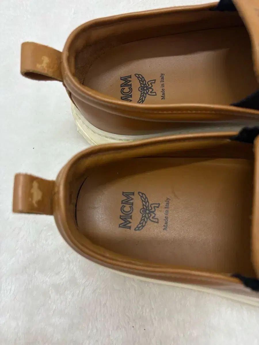 スリッポン ブラウン