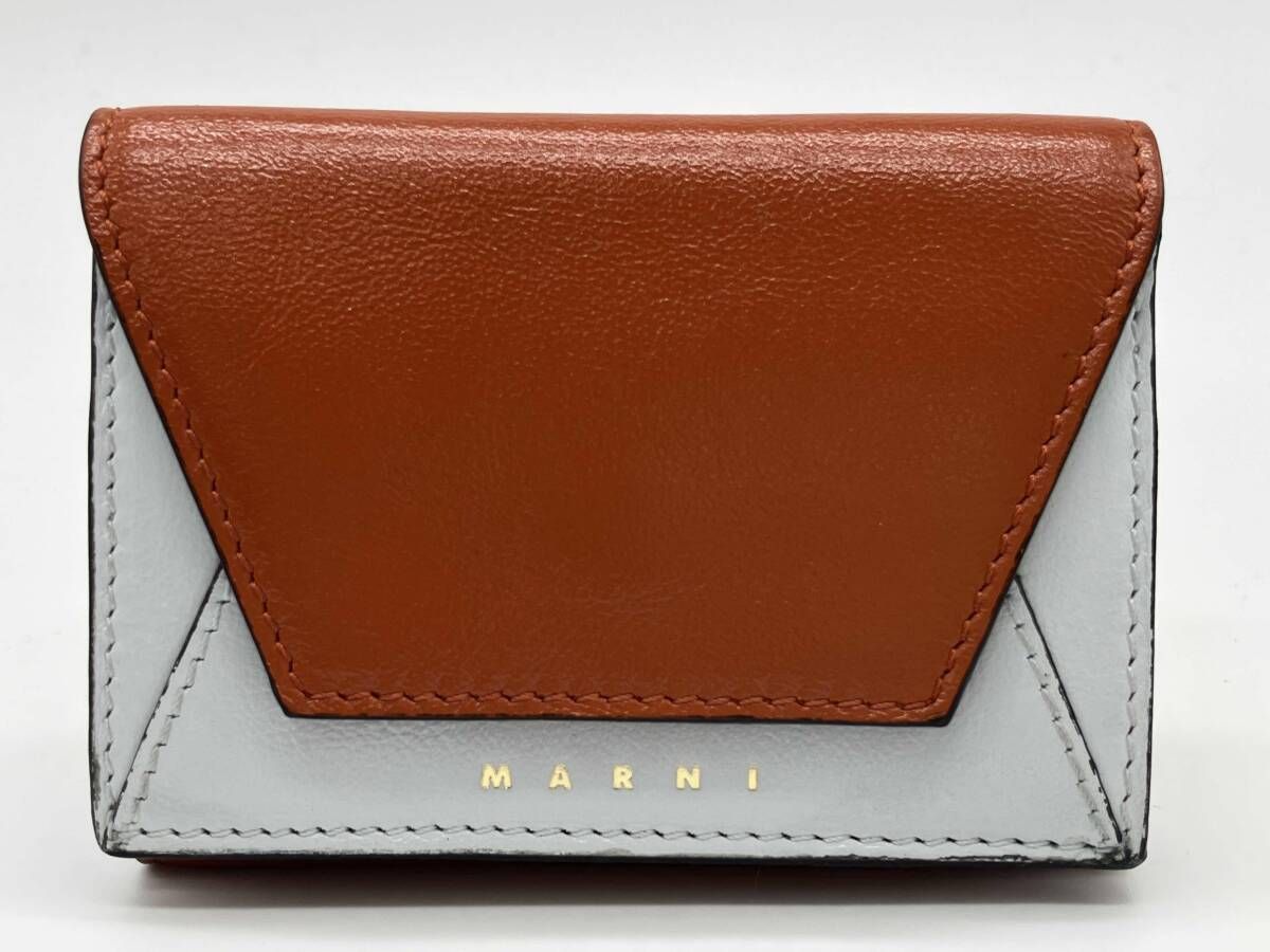 MARNI マルニ 3つ折り財布 バイ コンパクト 財布