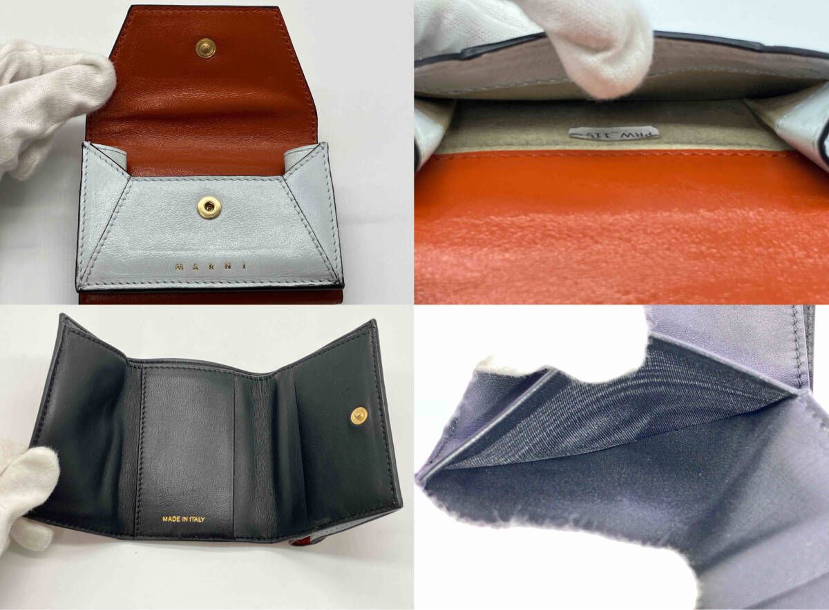 マルニ 3つ折り財布