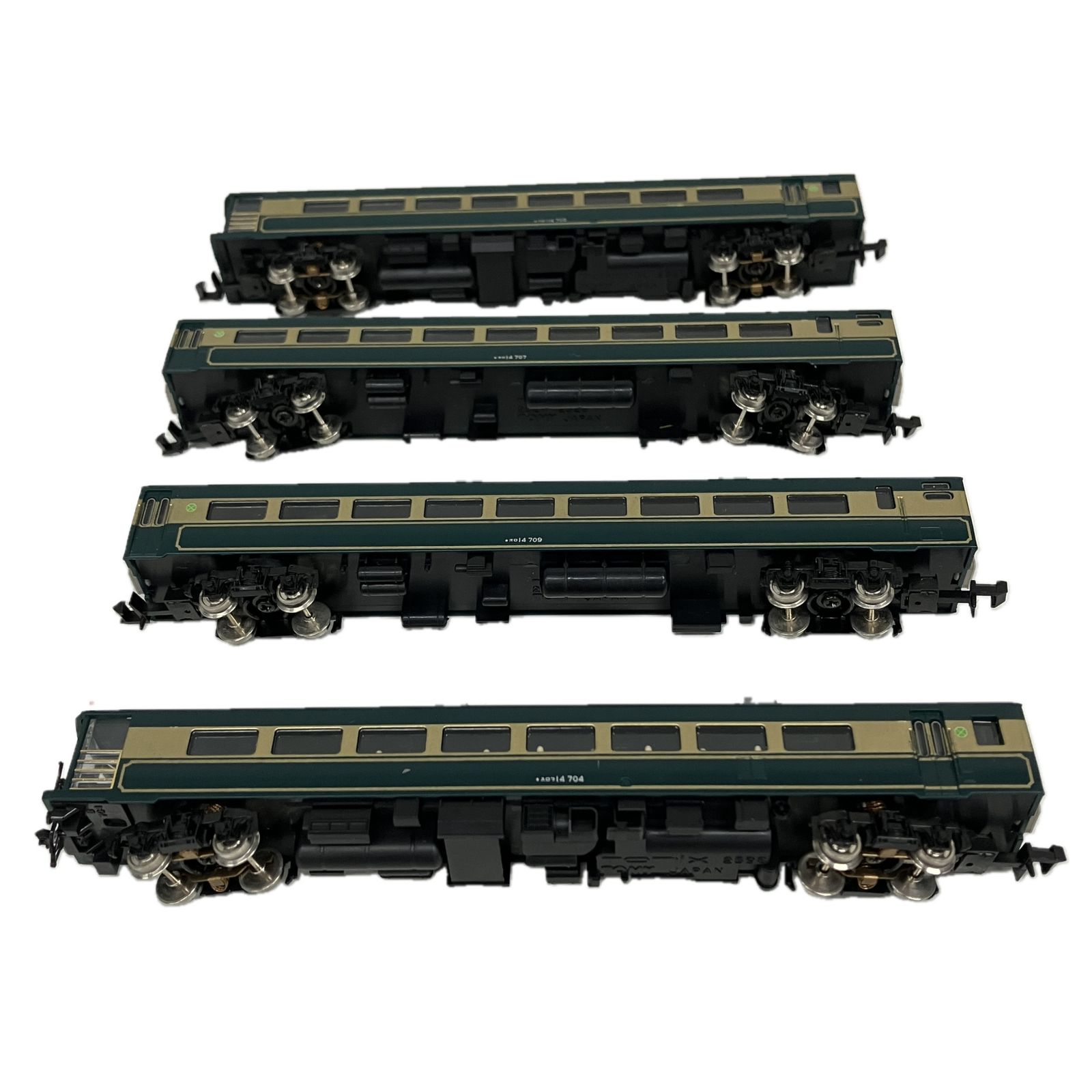 TOMIX 92037 92038 JR 西日本 14系700番台 サロンカーなにわ 基本 増結