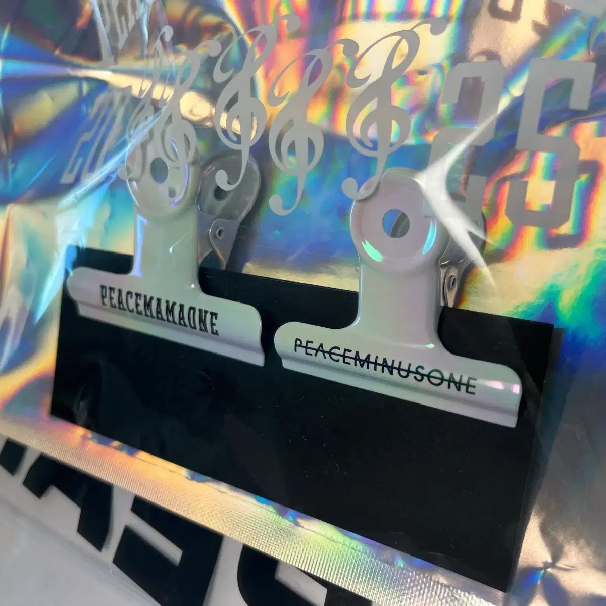 G DRAGON ジードラゴン ポップアップ PEACEMINUSONE ピースマイナスワン ブルドッグクリップ