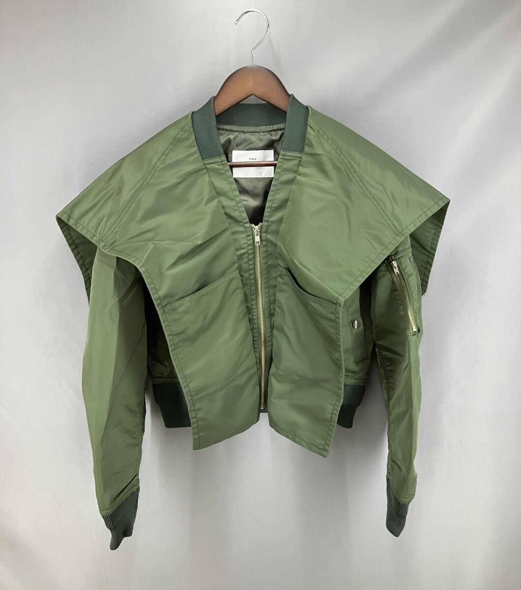 TOGA PULLA トーガ プルラ TP 251 FC 215 ブルゾン サイズ38 カーキ 通年