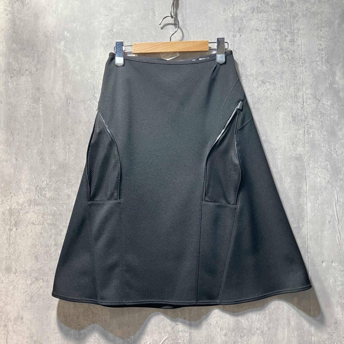 13 ss JUNYA COMMEdes GARCONS ポリエステルスカート JK S 002 サイズXS ジュンヤワタナベ コムデギャルソン